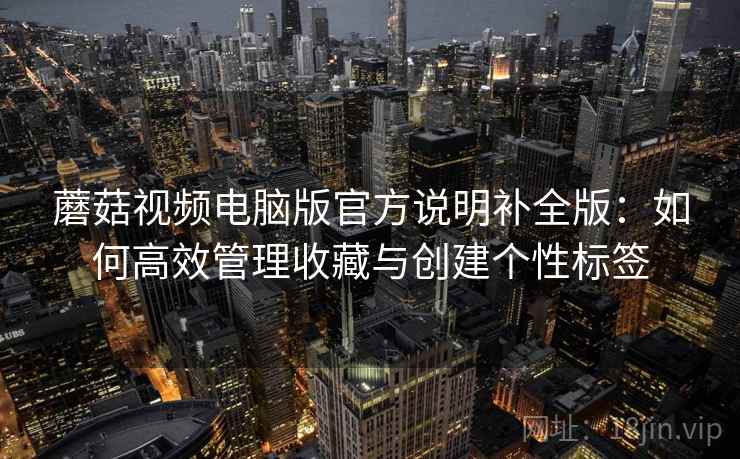 蘑菇视频电脑版官方说明补全版：如何高效管理收藏与创建个性标签