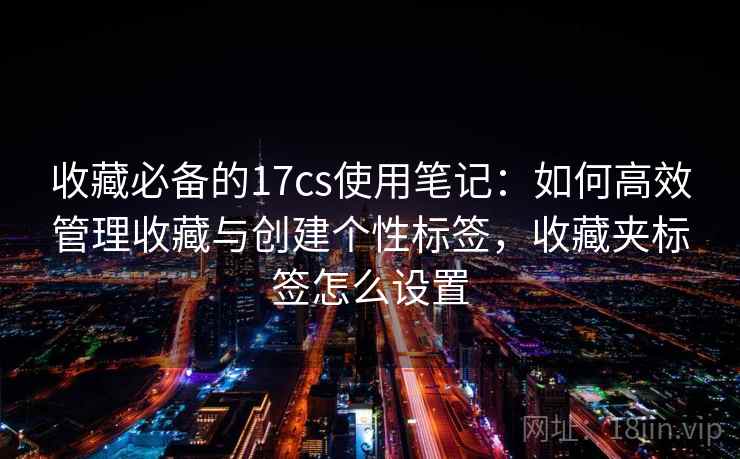 收藏必备的17cs使用笔记：如何高效管理收藏与创建个性标签，收藏夹标签怎么设置  第2张